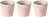 Costa Nova Koffiekopjes Grespresso Soft Pink 190 ml - 3 stuks