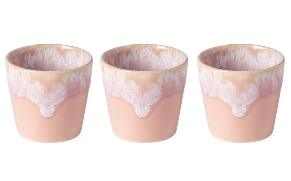 Costa Nova Espresso Kopper Grespresso Soft Pink 80 ml - 3 stk.