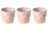 Costa Nova Espresso Kopper Grespresso Soft Pink 80 ml - 3 stk.
