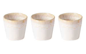 Costa Nova Espresso Kopper Grespresso Hvid 80 ml - 3 stk.