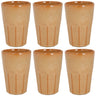 Cosy & Trendy Latte Macchiato Bekers Bistro Mustard Yellow 450 ml - 6 stuks