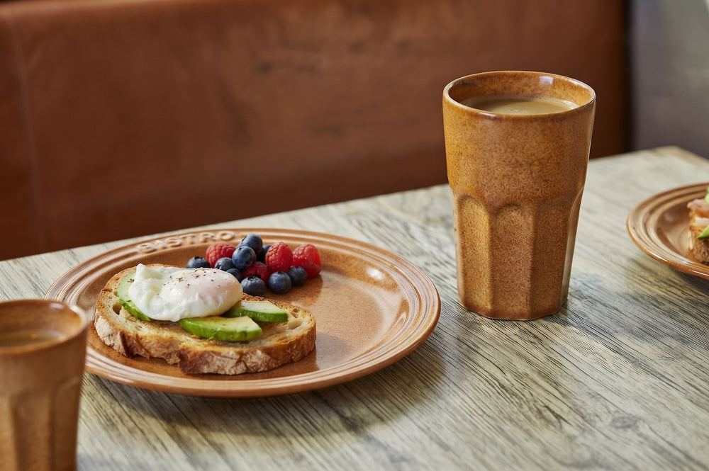 Cosy & Trendy Latte Macchiato Kopper Bistro Sennepsgul 450 ml - 6 stk.