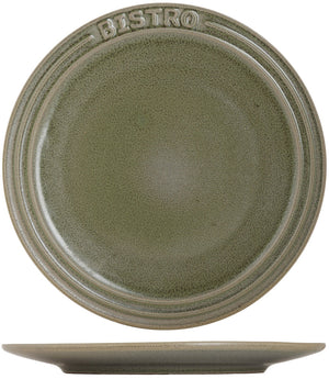 Cosy & Trendy Dinerborden Bistro Thyme Green ø 28 cm - 6 stuks