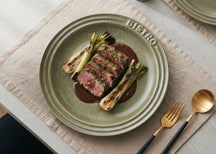 Cosy & Trendy Dinerborde Bistro Thyme Green ø 28 cm - 6 stk.