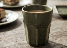 Cosy & Trendy Kaffe Kopper / Cappuccino Kopper Bistro Thyme Green 290 ml - 6 stk.