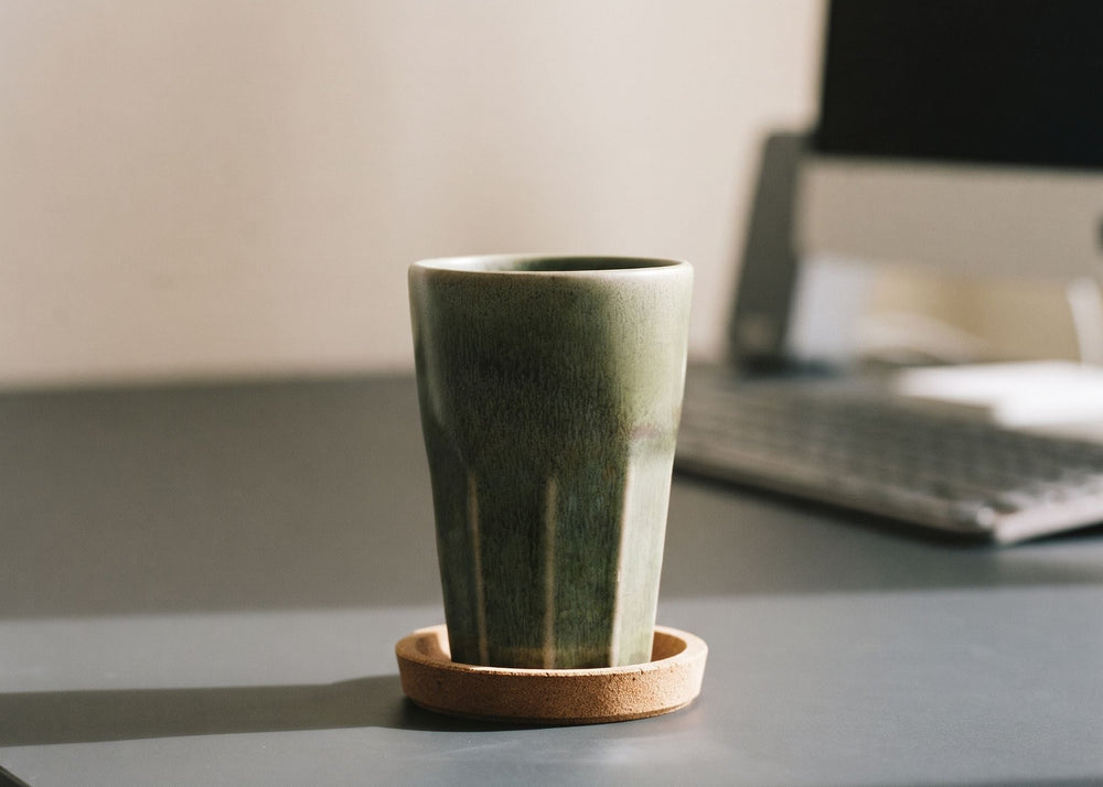 Cosy & Trendy Latte Macchiato Kopper Bistro Thyme Green 450 ml - 6 stk.