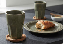 Cosy & Trendy Latte Macchiato Kopper Bistro Thyme Green 450 ml - 6 stk.