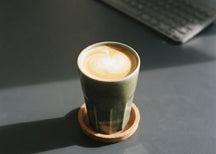 Cosy & Trendy Latte Macchiato Kopper Bistro Thyme Green 450 ml - 6 stk.