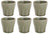 Cosy & Trendy Espresso Kopjes Bistro Thyme Green 90 ml - 6 stuks