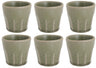 Cosy & Trendy Espresso Kopjes Bistro Thyme Green 90 ml - 6 stuks