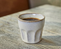 Cosy & Trendy Espresso Kopjes Bistro Vintage White 90 ml - 6 stuks
