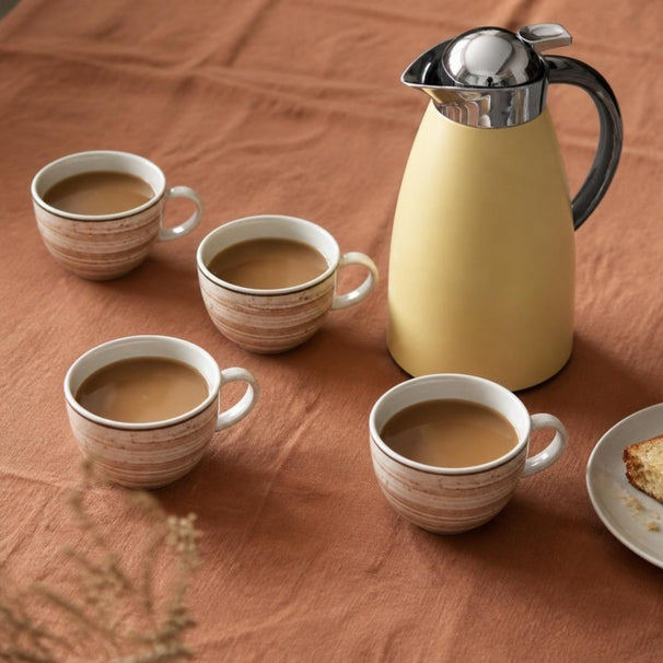 Cosy & Trendy Krus Sintra Terracotta 350 ml - 4 stk.