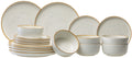 Cosy & Trendy Serviesset Baltic Vanilla 18-delig / 6 personer - 6 dinerborden, 6 ontbijtborden og 6 skåle