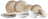Cosy & Trendy Serviesset Sintra Terracotta 16-delig / 4 personer - 4 dinerborden, 4 ontbijtborden, 4 diepe borden og 4 skåle