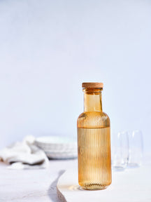 Cosy & Trendy Karaf med Kurk - Waterkaraf - Raya - Oker - 1 Liter