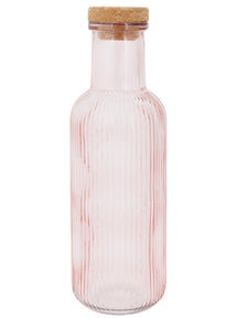 Cosy & Trendy Karaf med Kurk - Vandkaraf - Raya - Rosa - 1 Liter