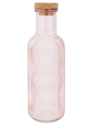 Cosy & Trendy Karaf med Kurk - Vandkaraf - Raya - Rosa - 1 Liter