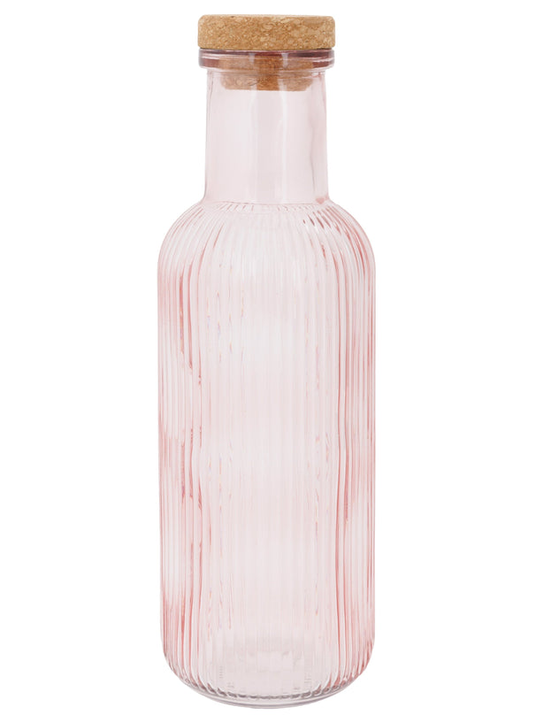 Cosy & Trendy Karaf med Kurk - Vandkaraf - Raya - Rosa - 1 Liter