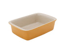 Cosy & Trendy Lille Ovenskål / Serveringsskål Aardewerk Fontestic Amber Gold - 16 x 10 x 3.5 cm / 350 ml