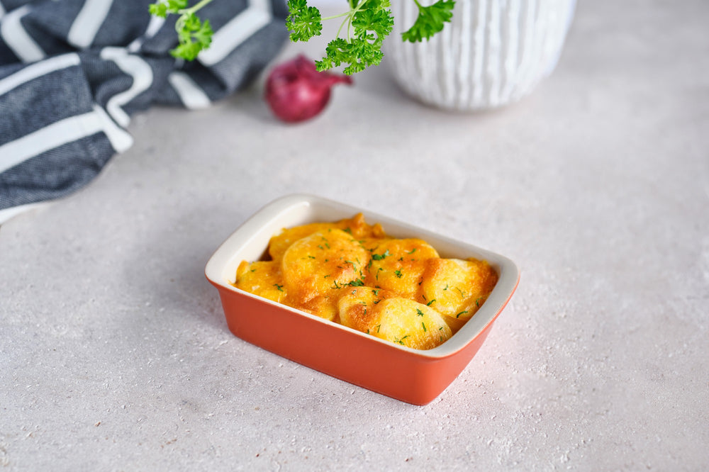 Cosy & Trendy Lille Ovenskål / Serveringsskål Aardewerk Fontestic Roest - 16 x 10 x 3.5 cm / 350 ml