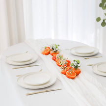 Cosy & Trendy Dinerborden Moon White ø 28 cm - 4 Stuks