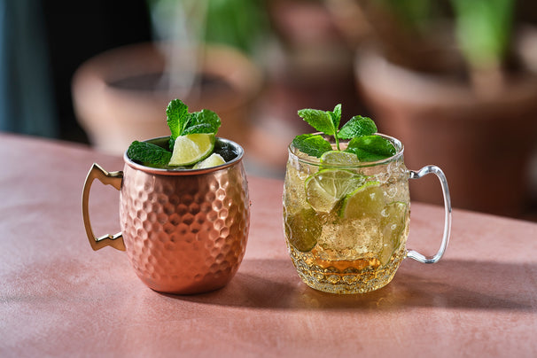 Cosy & Trendy Moscow Mule Cocktailglas - Borosilicaatglas - 450 ml - 6 Stuks