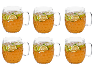 Cosy & Trendy Moscow Mule Cocktailglas - Borosilicaatglas - 450 ml - 6 Stuks