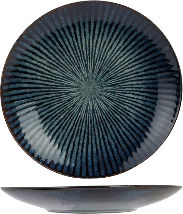 Cosy & Trendy Dinerborden Atlantis Stripe ø 27.5 cm - 4 Stuks