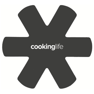 Cookinglife Pannenbeskyttere Antracit ø 38 cm - 2 stk.