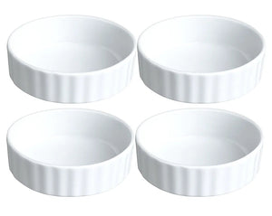 Cosy & Trendy Ramekins / Soufflébakje / Creme Brulee Skåle - ø 12 cm - 4 Stykker