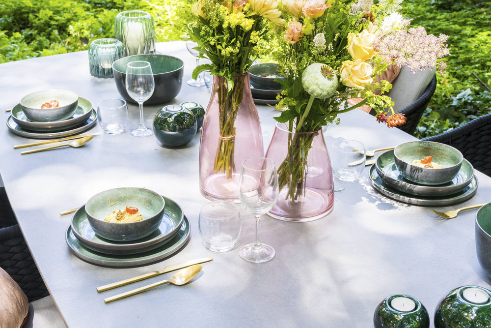 Cosy & Trendy Dinerborden Lerida Meadow Grøn ø 26 cm - 4 Stykker