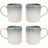 Cosy & Trendy Beker Listra 390 ml - 4 Stuks