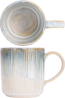 Cosy & Trendy Beker Listra 390 ml - 4 Stuks