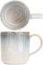 Cosy & Trendy Beker Listra 390 ml - 4 Stuks