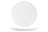 Cosy & Trendy Morgenmadstallerkener / Desserttallerkener Moon White ø 19 cm - 4 Styk