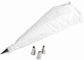 Cosy & Trendy Sprøjtepose Nylon 33 x 19 cm - Genanvendelig - med 4 RVS Sprøjtehoveder