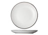 Cosy & Trendy Morgenmadstallerkener - Desserttallerkener - Speckle Hvid ø 19.5 cm - 6 stk.