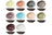 Cosy & Trendy Dybe Tallerkener / Pastatallerkener Streetfood 19.5 x 16 x 5 cm - 10 Styk
