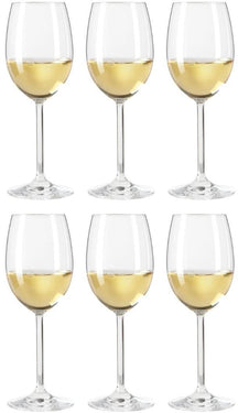Leonardo Hvide Vinglas - Daily - 370 ml - 6 stk.