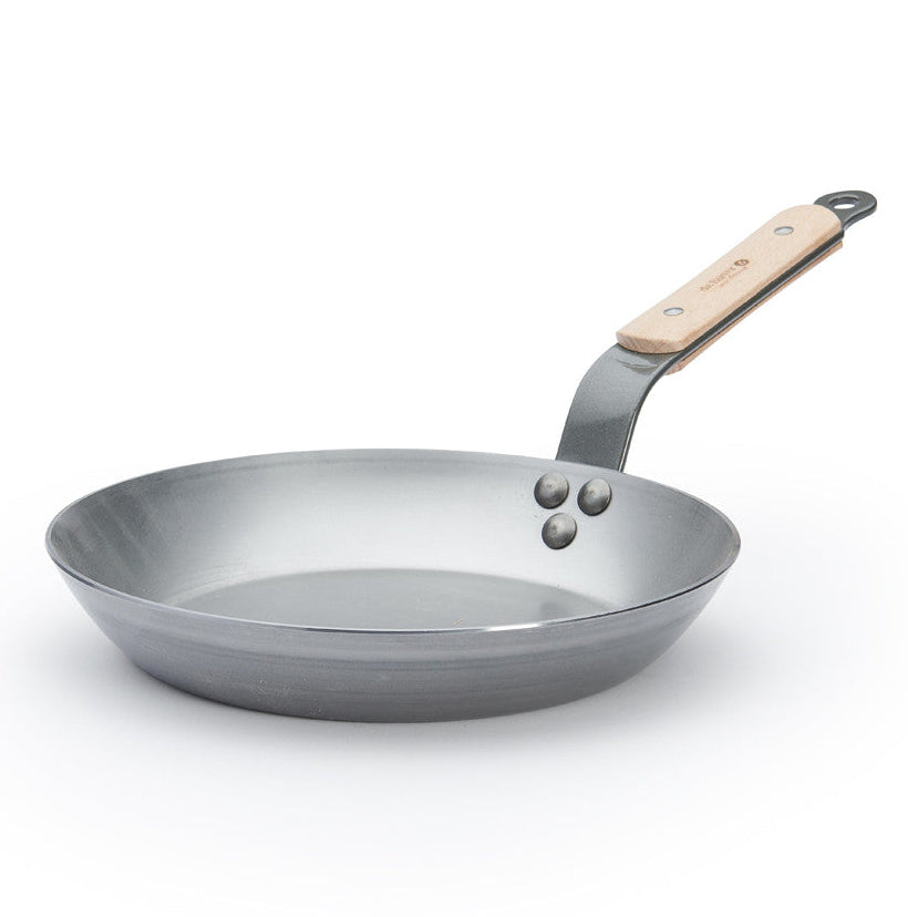 De Buyer Stegepande Mineral B Hout - ø 24 cm - uden non-stick belægning