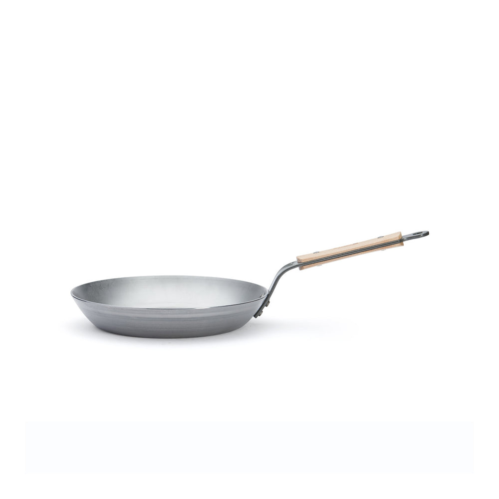 De Buyer Stegepande Mineral B Hout - ø 24 cm - uden non-stick belægning