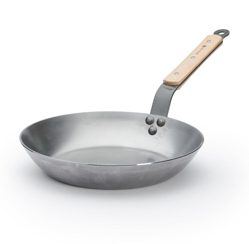 De Buyer Stegepande Mineral B Hout - ø 26 cm - uden non-stick belægning