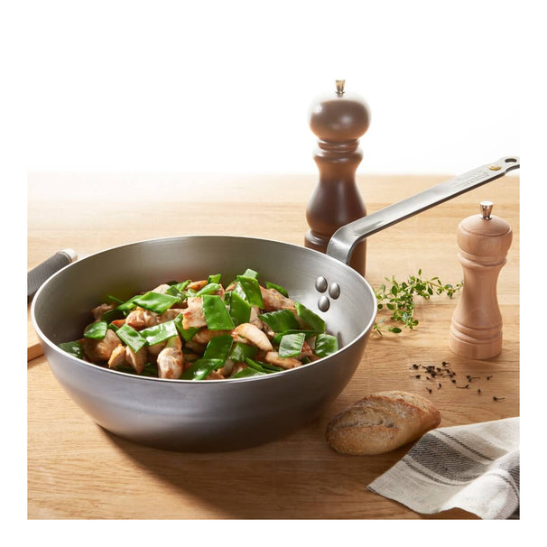 De Buyer Hapjespan / Sauteuse Mineral B Element - ø 28 cm / 4 liter - uden non-stick belægning