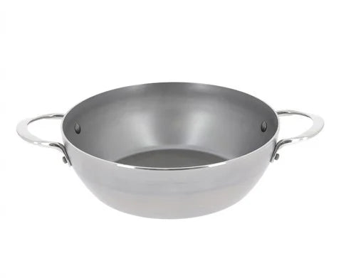 De Buyer Hapjespan / Sauteuse med 2 håndtag - Mineral B Pro - ø 28 cm / 4 liter - uden non-stick belægning