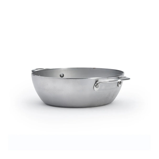 De Buyer Hapjespan / Sauteuse med 2 håndtag - Mineral B Pro - ø 28 cm / 4 liter - uden non-stick belægning