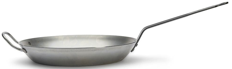 De Buyer Stegepande Lyonnaise Carbone Plus - Pladejern - ø 32 cm - uden non-stick belægning