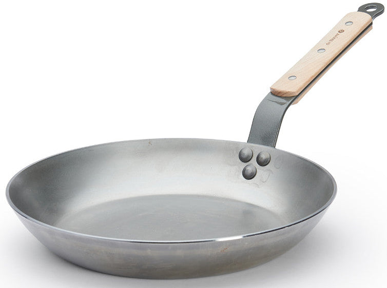De Buyer Stegepande Mineral B Hout - ø 28 cm - uden non-stick belægning