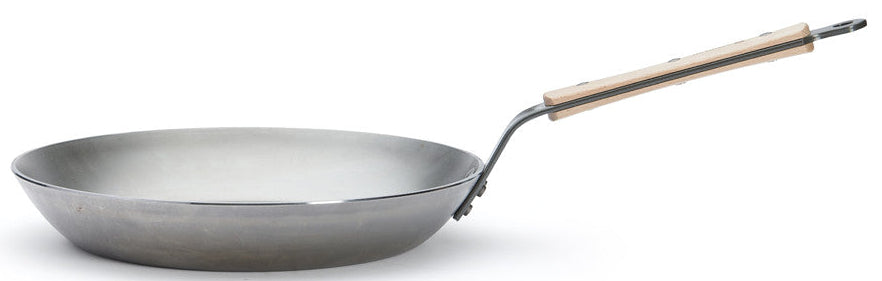 De Buyer Stegepande Mineral B Hout - ø 28 cm - uden non-stick belægning