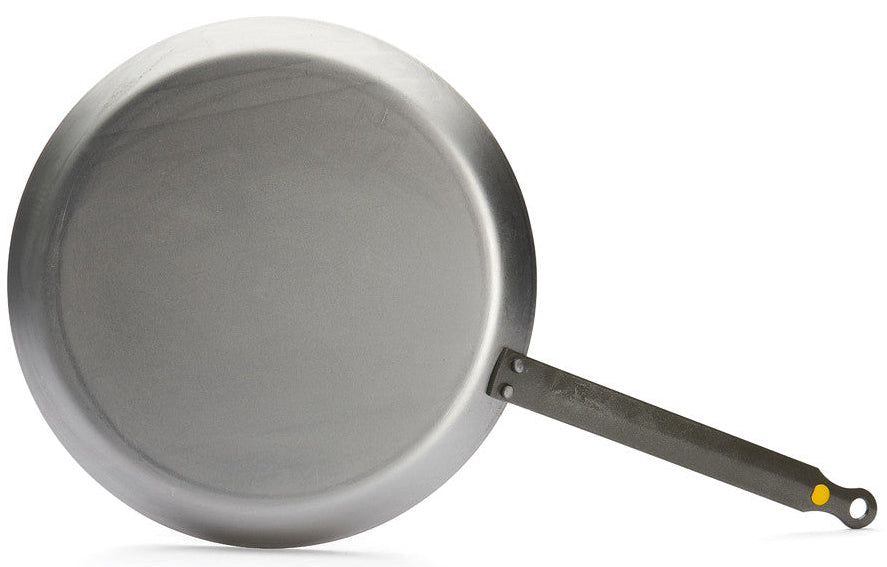 De Buyer Pande til pandekager / crêpepande Carbone Plus - Pladejern - ø 24 cm - uden non-stick belægning