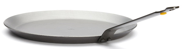 De Buyer Pande til pandekager / crêpepande Carbone Plus - Pladejern - ø 24 cm - uden non-stick belægning